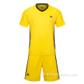 Conjunto de uniformes de camisa de futebol em branco por atacado.